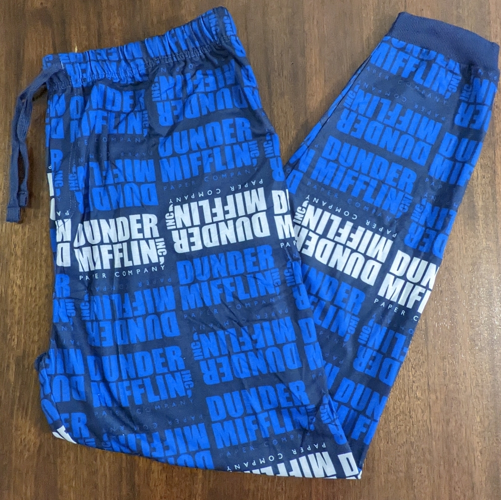 The Office Dunder Mifflin Men's Pajama Pants With Pockets, Size 2XL, NWT